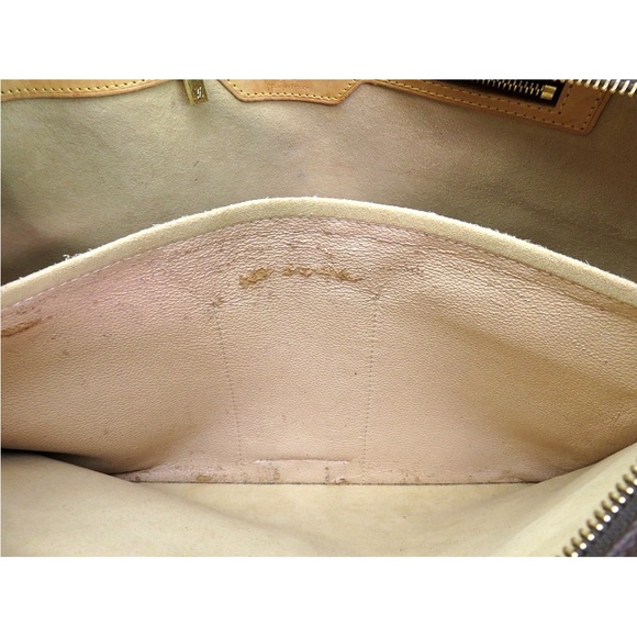 Louis Vuitton Brown and Tan Monogram Tote - Picture 11 of 16